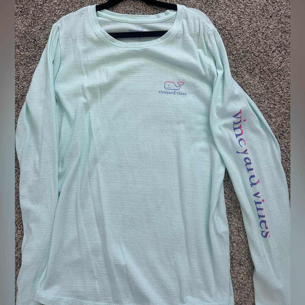 Vineyard Vines Light Blue Long Sleeve